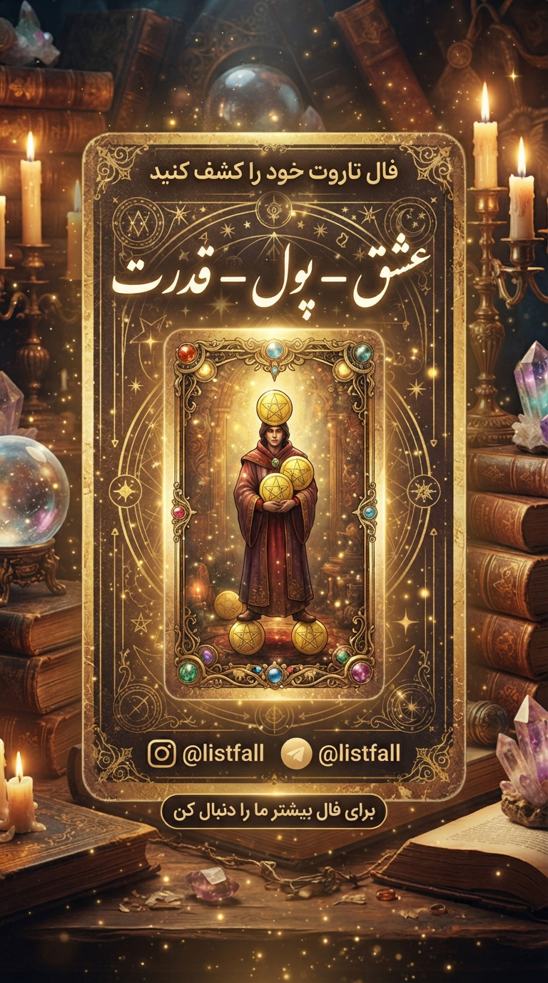 چهار سکه‌ها - Four of Pentacles
