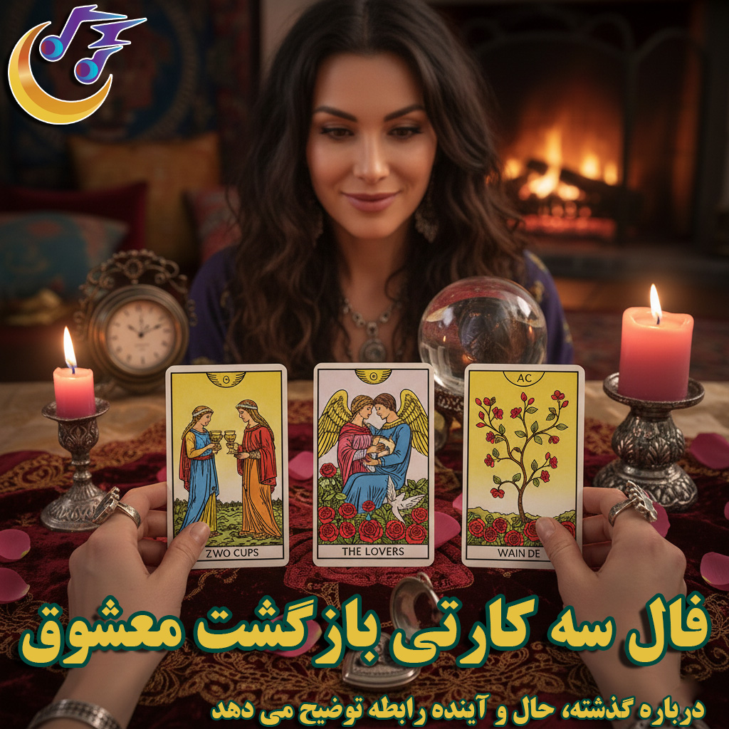 فال تاروت بازگشت معشوق سه کارتی