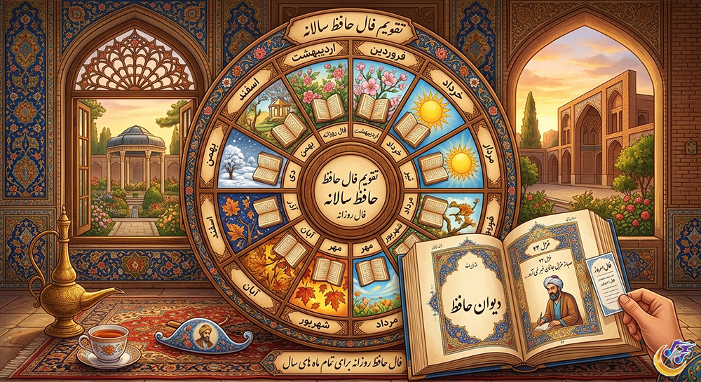 فال حافظ روزانه همراه تعبیر